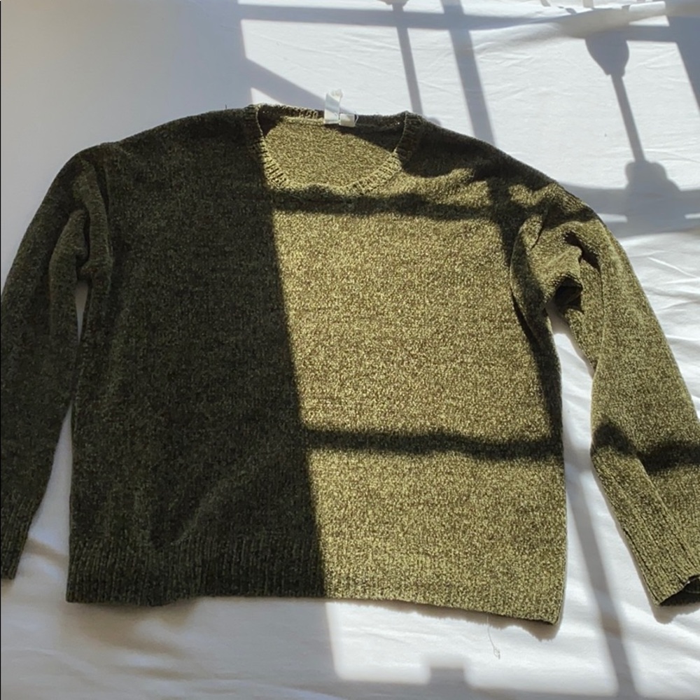 others follow green sweater